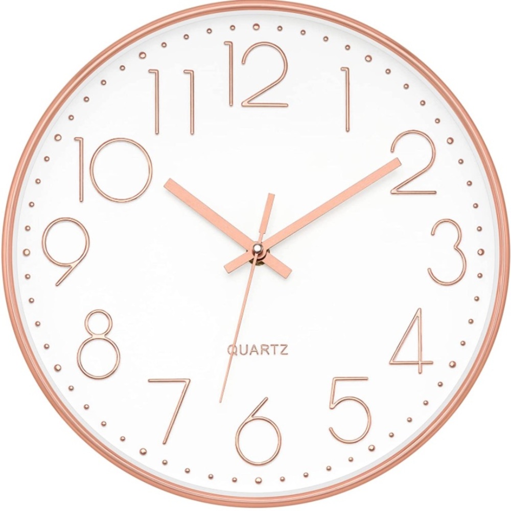 Rose Gold Wall Clock
